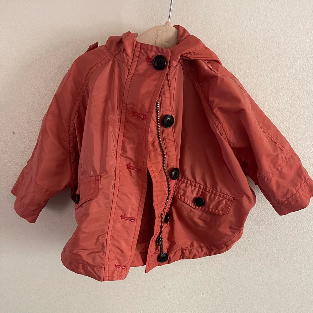 Burberry baby windbreaker jacket— 6M